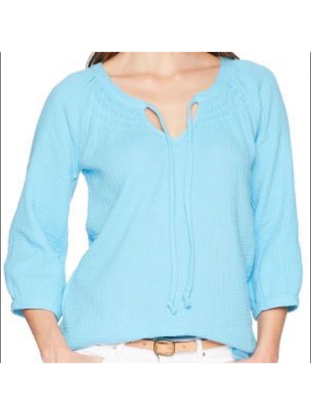 Boutique Raglan 3/4 Sleeve Blouse